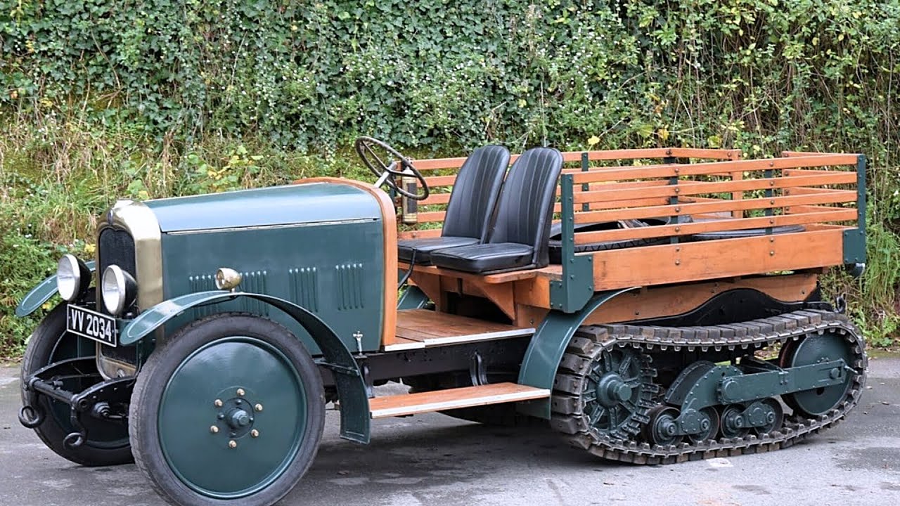 Восстановленный Citroën Kégresse Half-Track 1931 года: редкий шедевр для внедорожных приключений