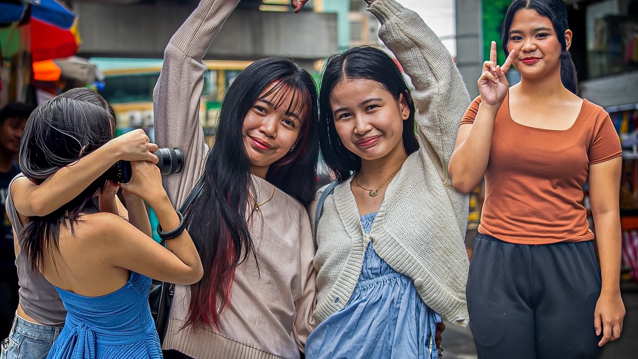 Taking Photos of People in Baclaran Paranaque City Philippines - Behind the Scenes Photo Walk