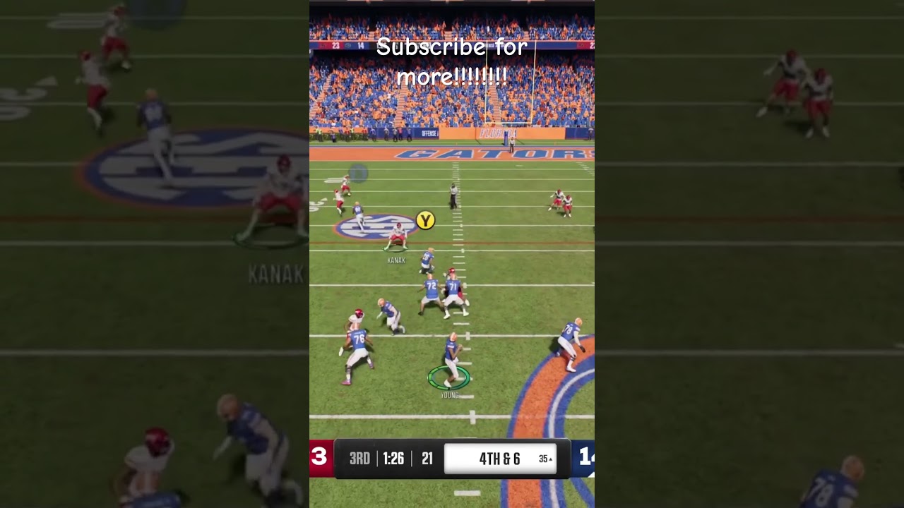 Mike Evans makes it look easy!!!!!!😱😱😱🔥🔥#gaming #gamer #highlights #shorts #cfb25