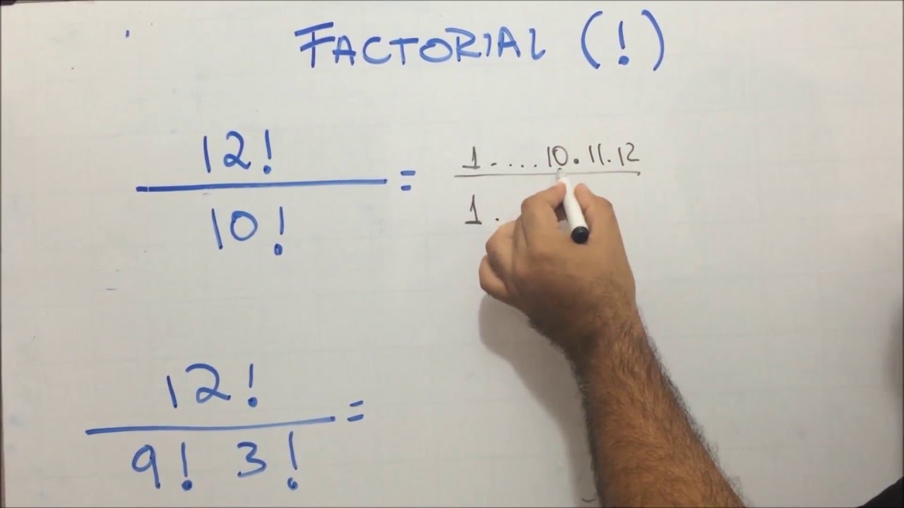 Factorial n!