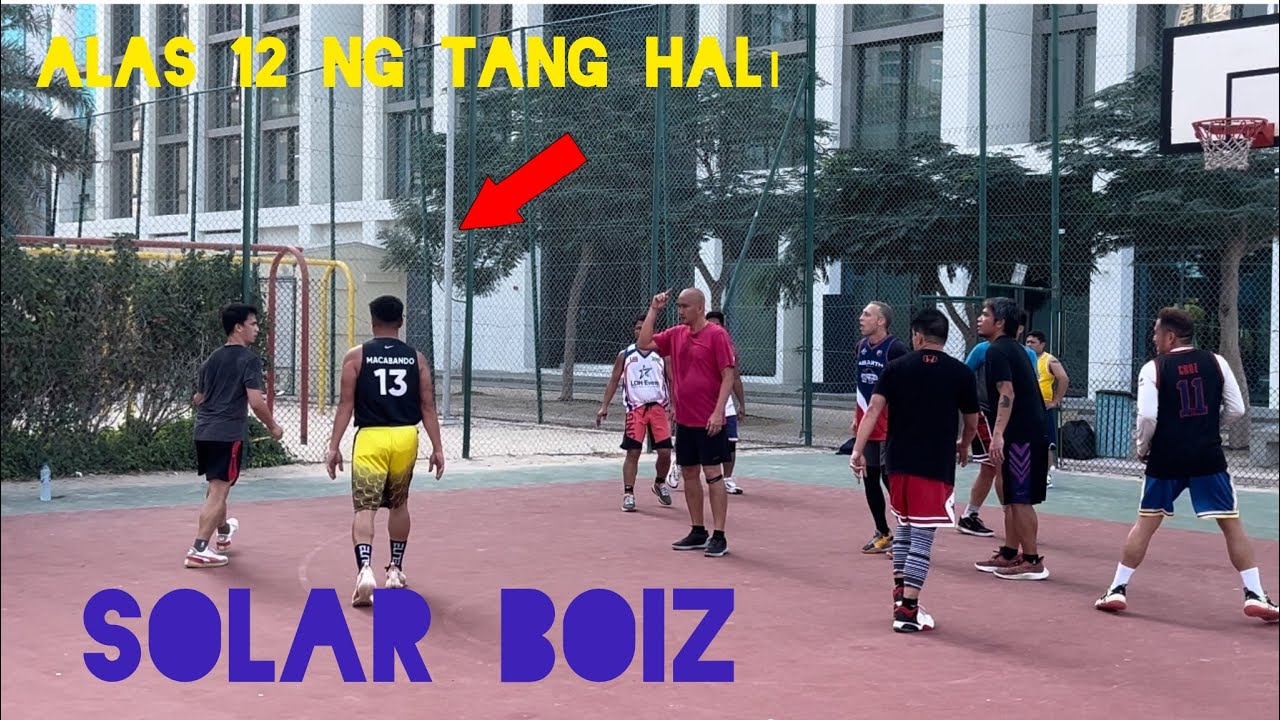 SOLAR BOIZ TANGHALING TAPAT DUBAİ BASKETBALL