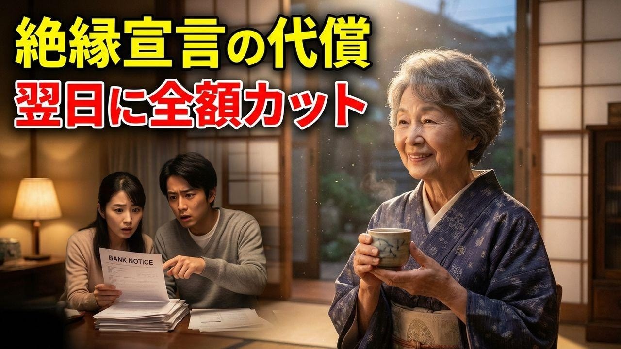 「親はいらない」と絶縁した息子夫婦、翌日に全てを失い地獄へ