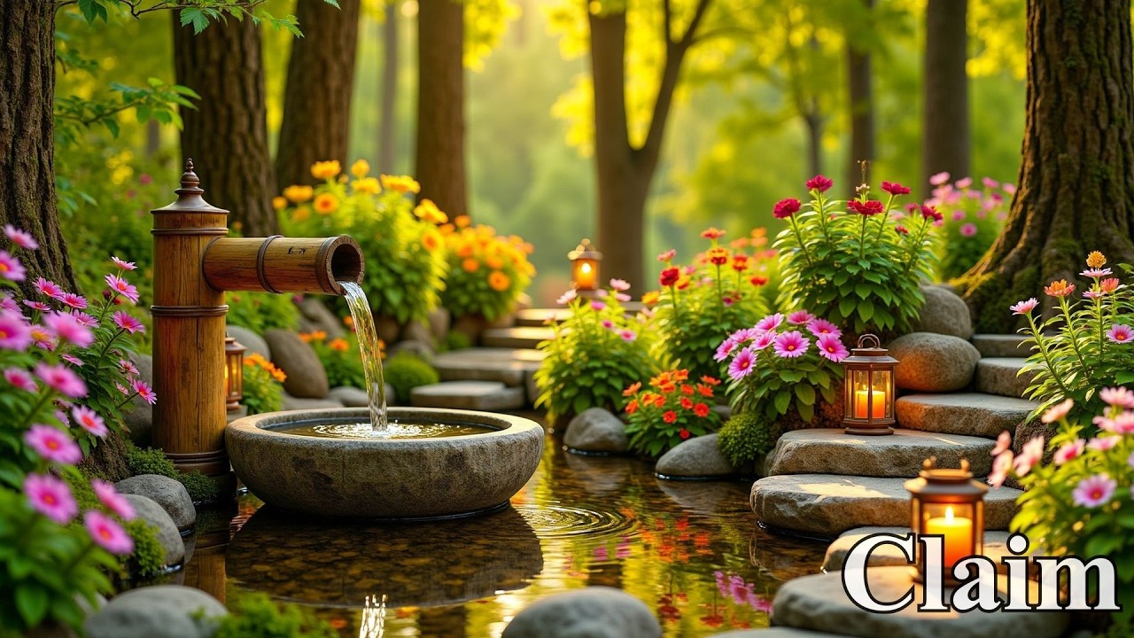 Relaxing Piano with Soothing Water Sounds 🌿 Relieve Stress, Anxiety & Depression | Calm Mind & Body
