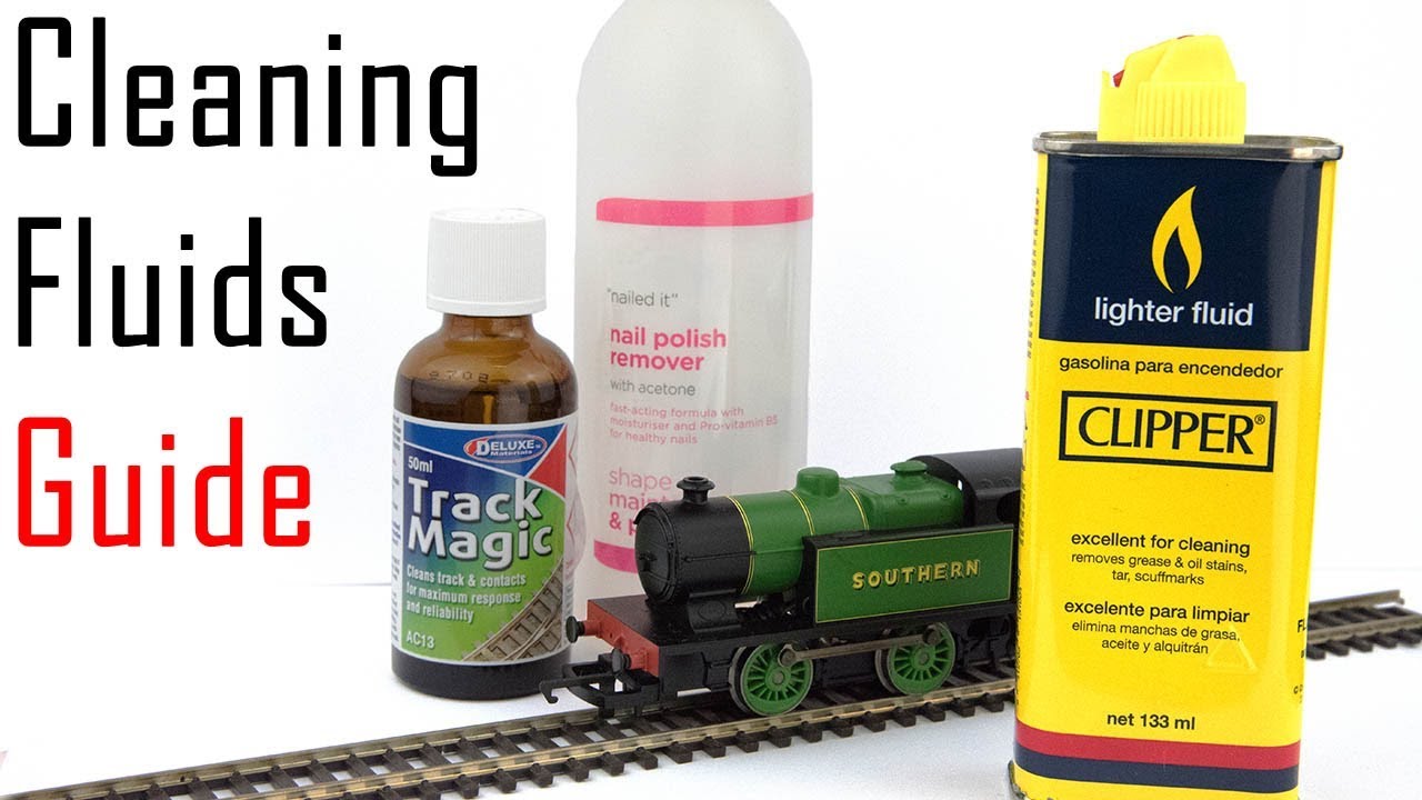 Model Railway Cleaning Fluids: Which one to Choose?