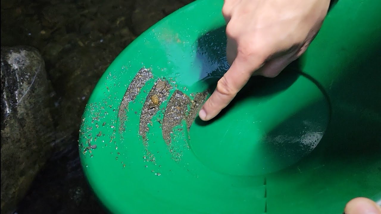 Panning for Gold in Western Maine