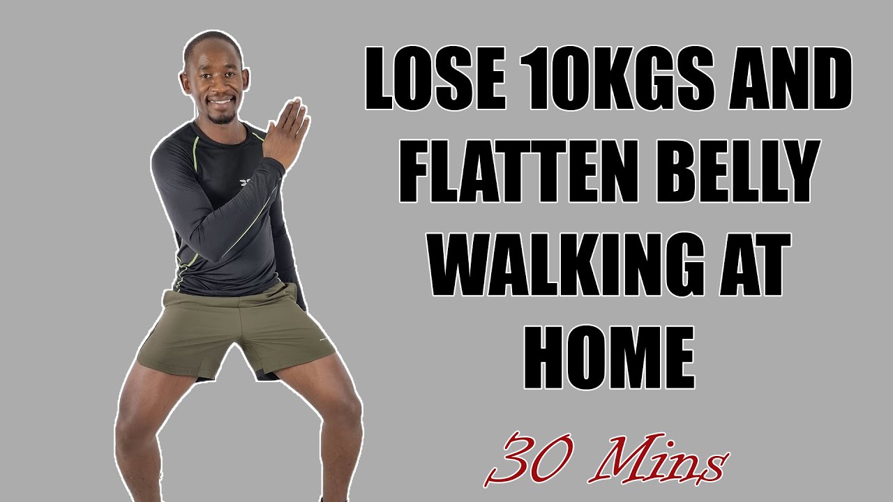 30 Minute Walk at Home Workout to Lose 10KGS and Flatten Your Belly