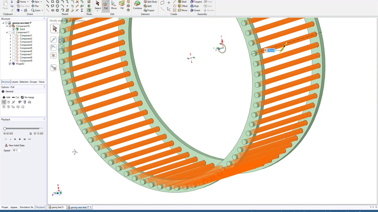 Georg's roto device simulation no 6, Unlocking Bessler Secrets