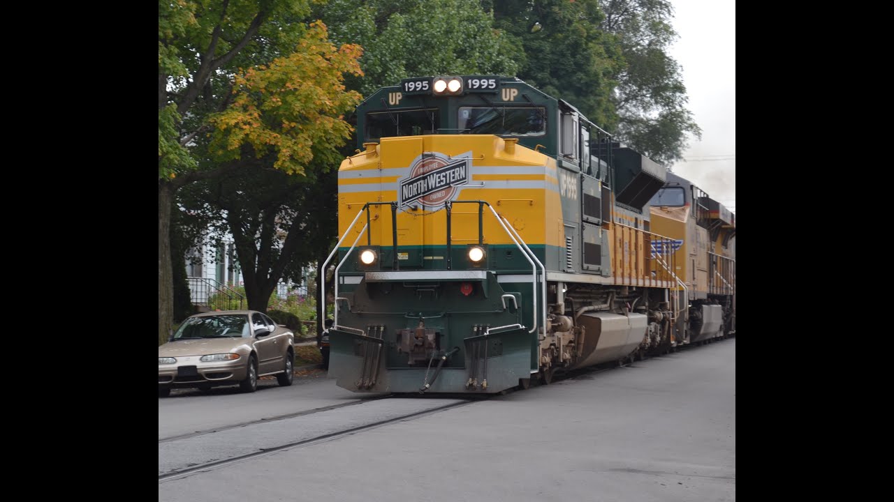 1995 Union Pacific Chicago North Western Heritage Comes to Indiana!!