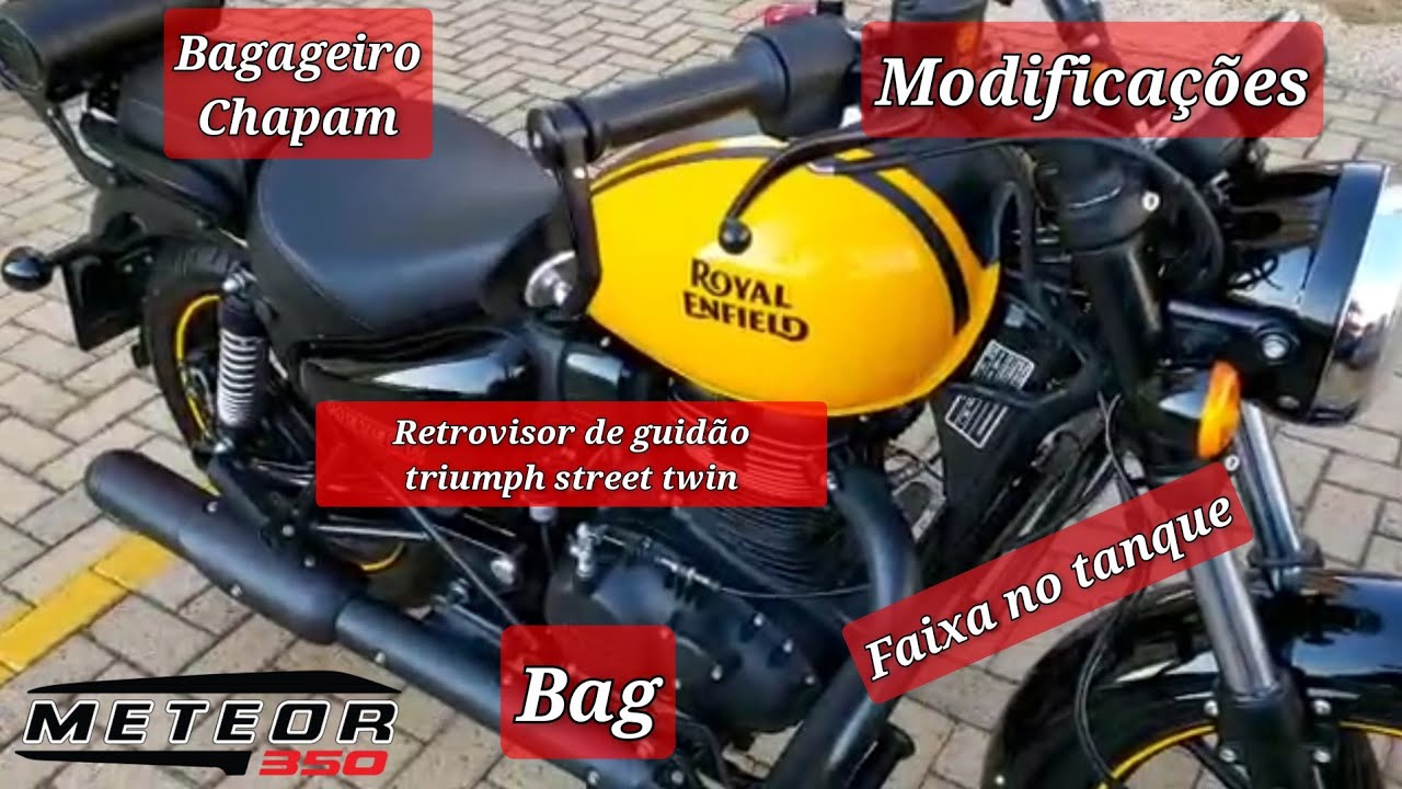 Royal Enfield Meteor 350 Fireball customizada