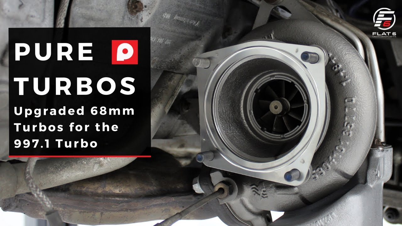 Pure Turbos 68mm Upgrade for Porsche 911 Turbo (997.1)