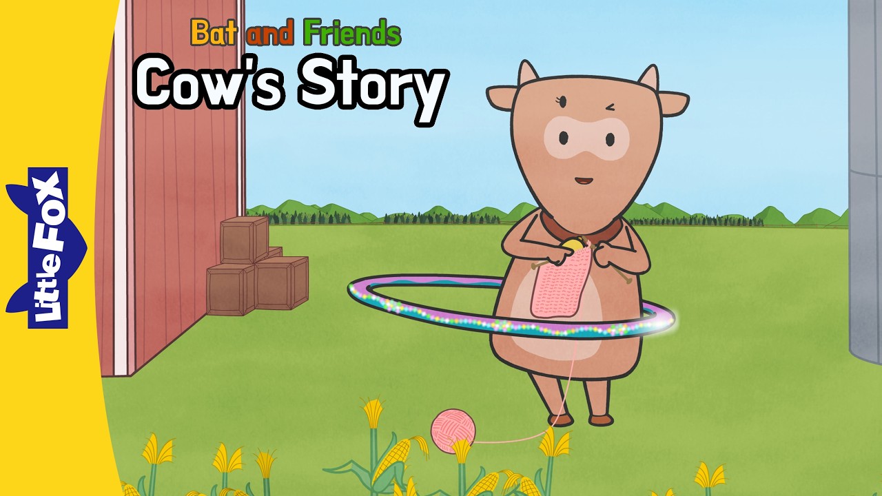 Cow’s Story: The Kind and Friendly Cow | Bat and Friends | Little Fox