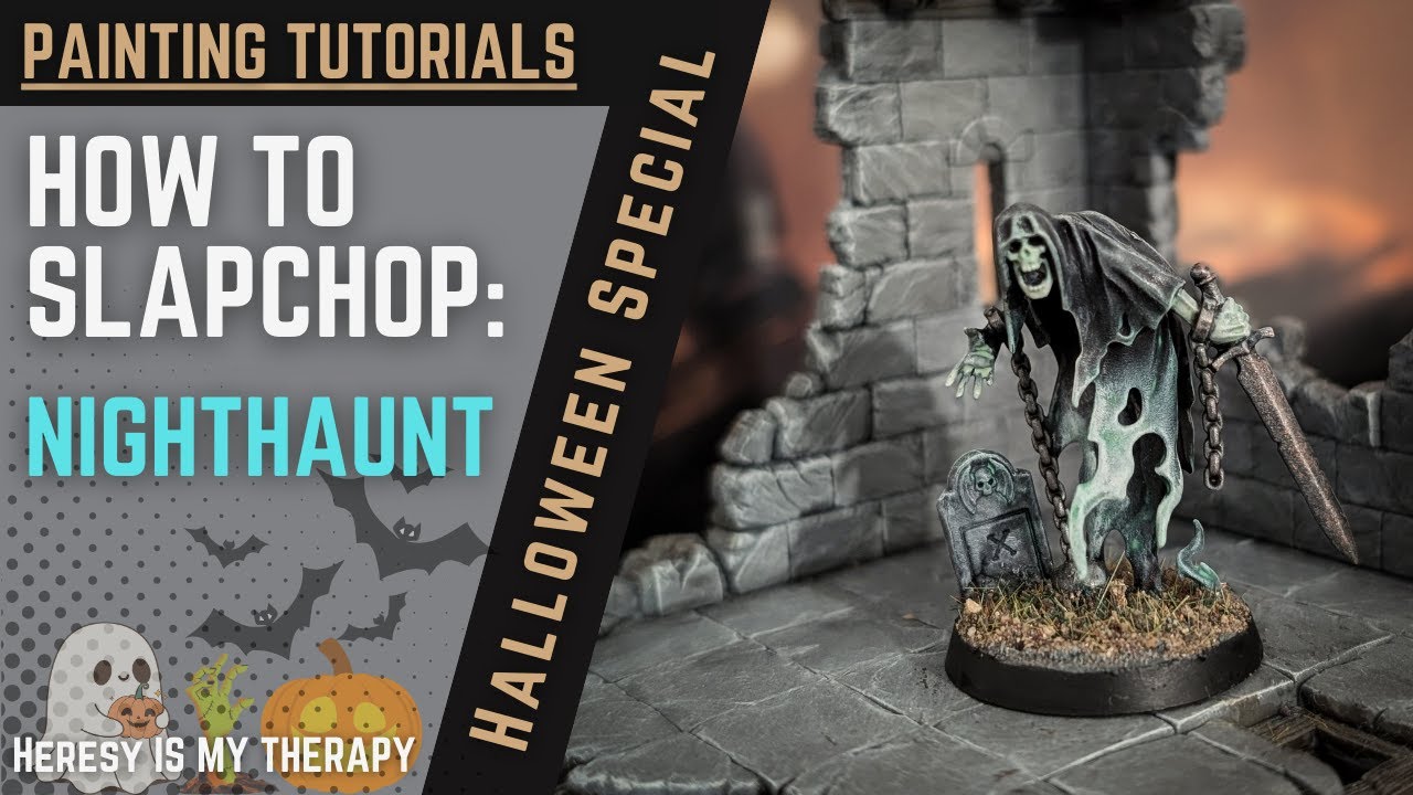 How to SLAPCHOP and SPEED PAINT NIGHTHAUNT CHAINRASP HORDES | HALLOWEEN SPECIAL