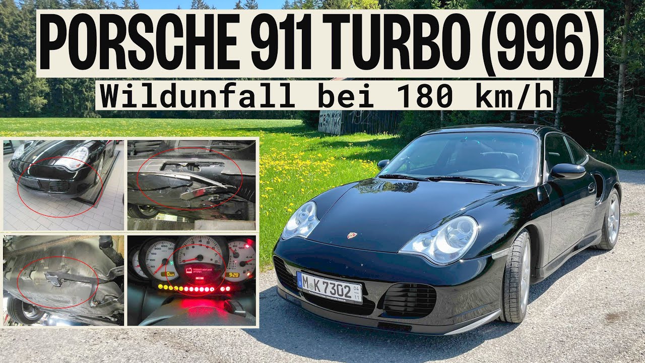 Horror Crash-Porsche 996 Turbo Wildunfall bei 180 km/h I Krieg Classic Cars