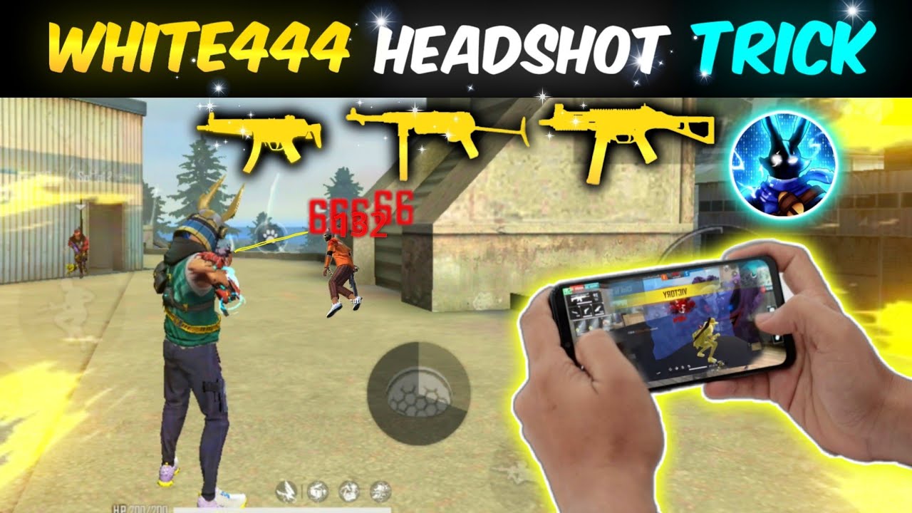 UMP & Smg Guns Headshot Trick 👽 ||Mp40 UMP Mp5 Gun Headshot Trick || Free Fire #1