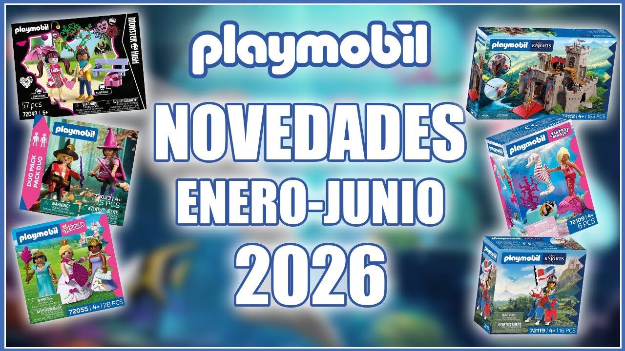 ✨LAS NOVEDADES DE PLAYMOBIL ENERO JUNIO 2026✨