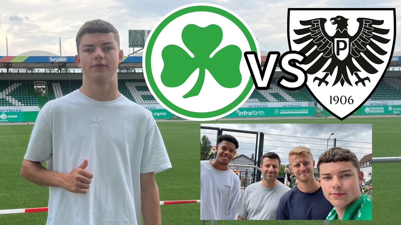 Heimsieg zum Auftakt?🤔 Choreo!😱 SpVgg Fürth☘️ vs Preussen Münster | Stadionvlog
