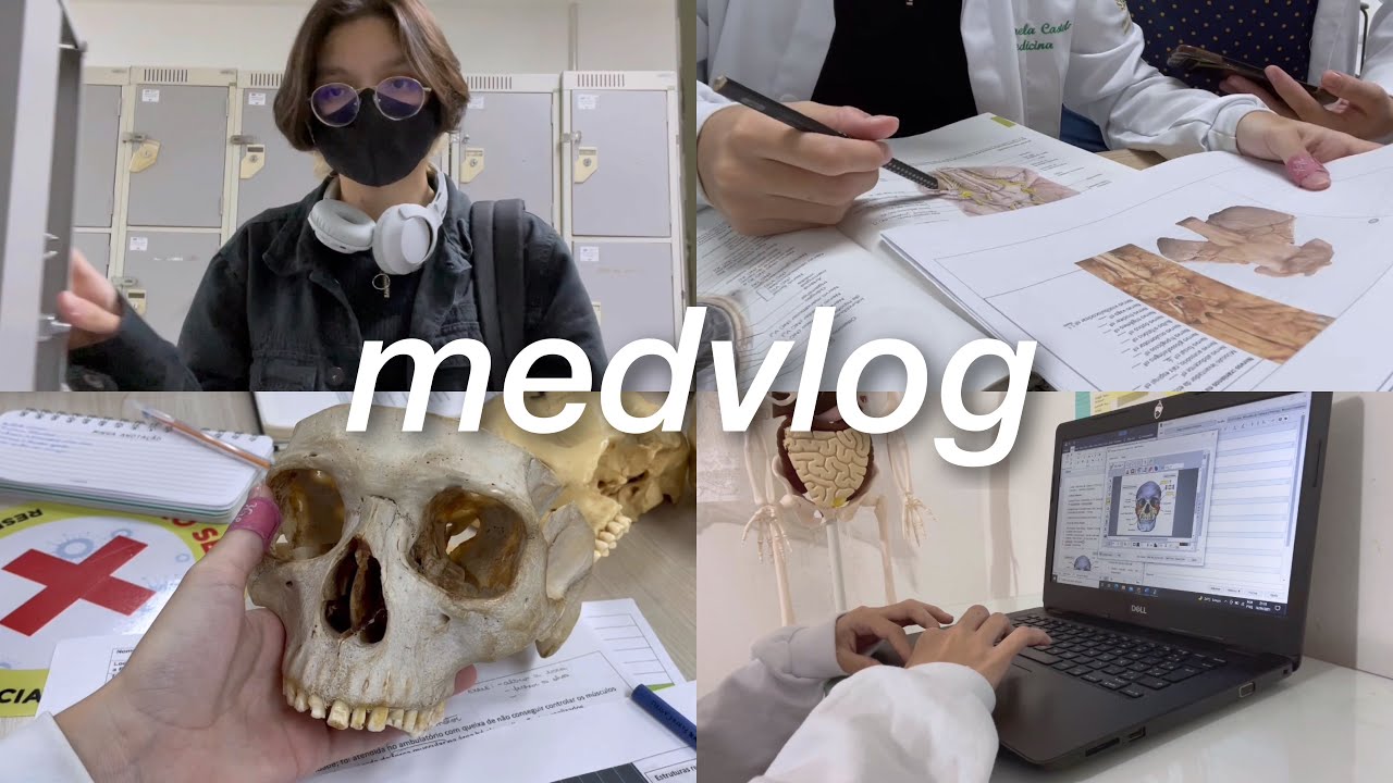 ROTINA DE UMA ESTUDANTE DE MEDICINA (laboratório, estudos, anatomia…) 🧠🧑🏻‍💻 #11