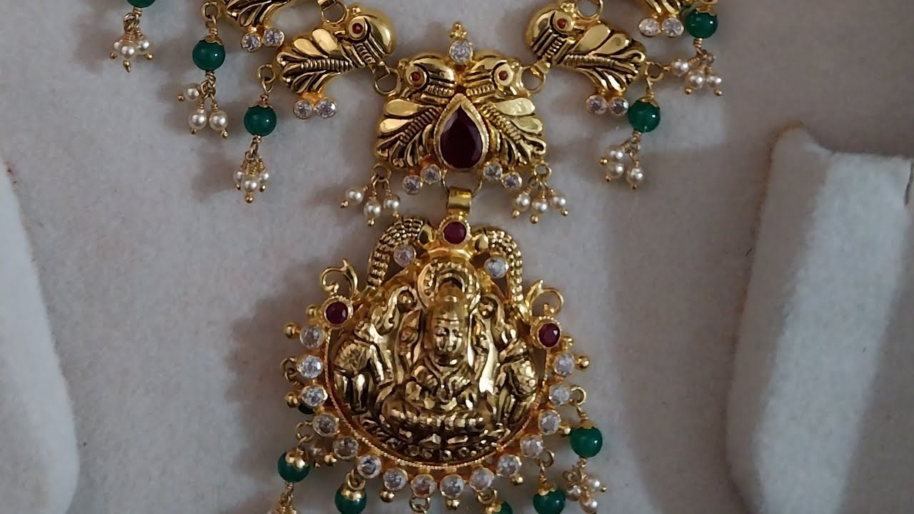 మా పాప కోసం నేను కొన్న 2 హారాలు చూసేయండి||My baby gold jewellery collection in telugu||Bangaru