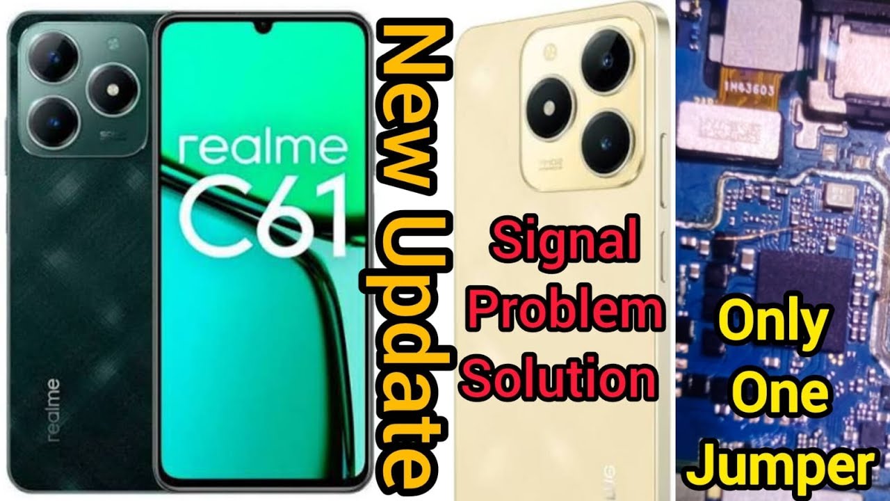 Fix Your Realme C61 No service and Signal issue