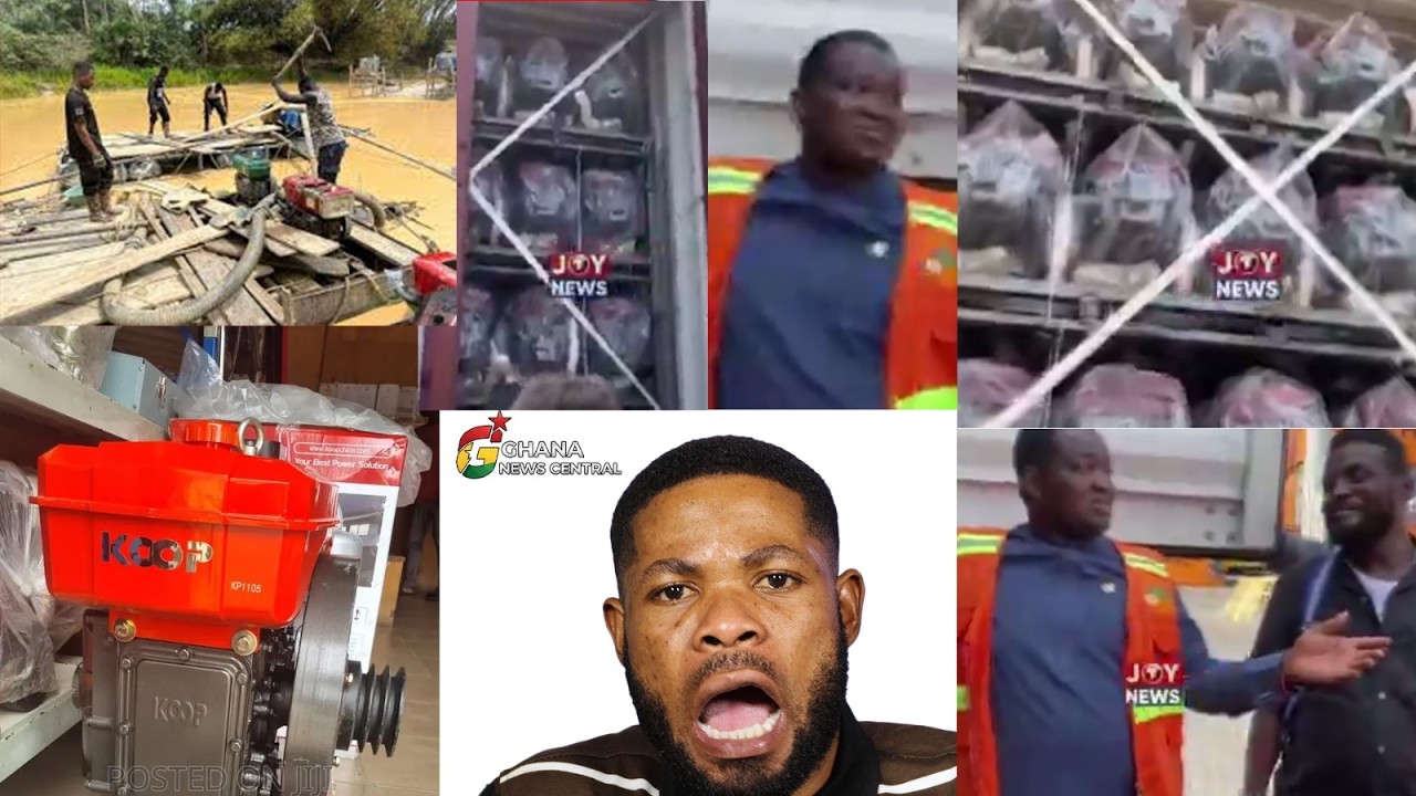 😳EPA Se!zes 1,070 Chanfang Machines at Tema Port – Galamsey Cartel Bµsted BIG TIME!