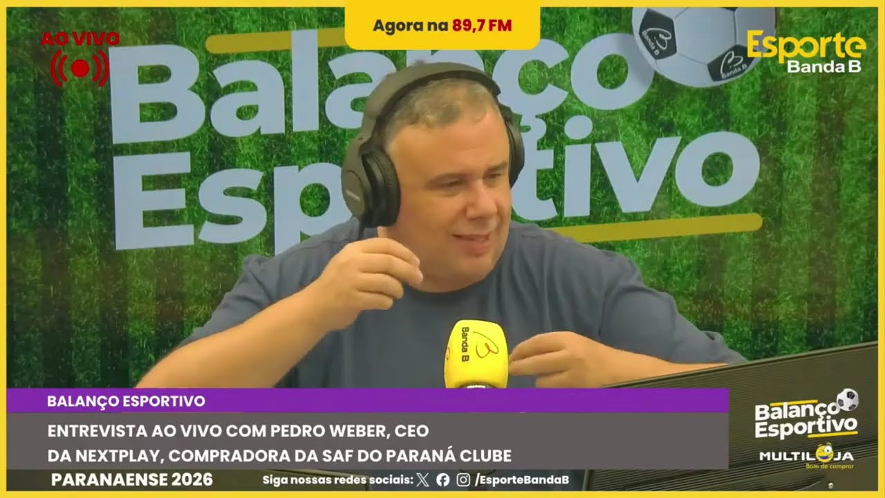 EXCLUSIVO: PEDRO WEBER, CEO DA NEXTPLAY, REVELA DETALHES DA COMPRA DA SAF DO PARANÁ CLUBE!