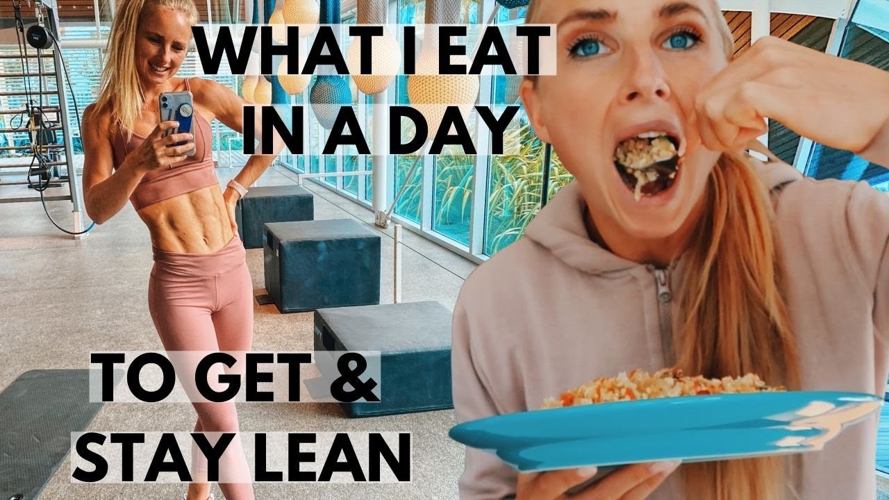 WHAT I EAT IN A DAY + DETAILED WORKOUT (abs & glutes) & healthy protein recipes to stay and get lean