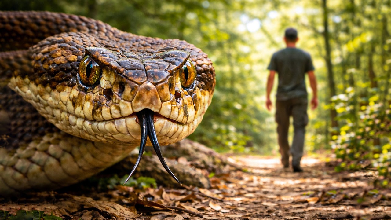 Cómo las Serpientes Detectan Tu Presencia Antes de que las Veas—Ciencia en la Naturaleza Salvaje!
