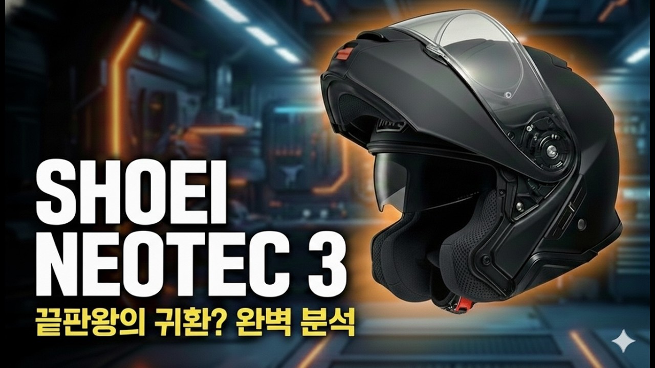 [ 라이더시티 ] 쇼에이 SHOEI NEOTEC 3, 시스템 헬멧의 완성형! 편리함과 정숙성을 동시에!