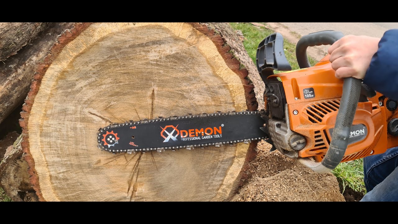 DEMON saw in hardness test    DEMON S&auml;ge  im H&auml;rtetest