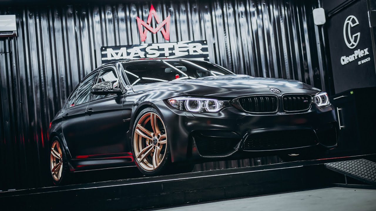 M3 F80 Frozen Black with Bronze Wheels