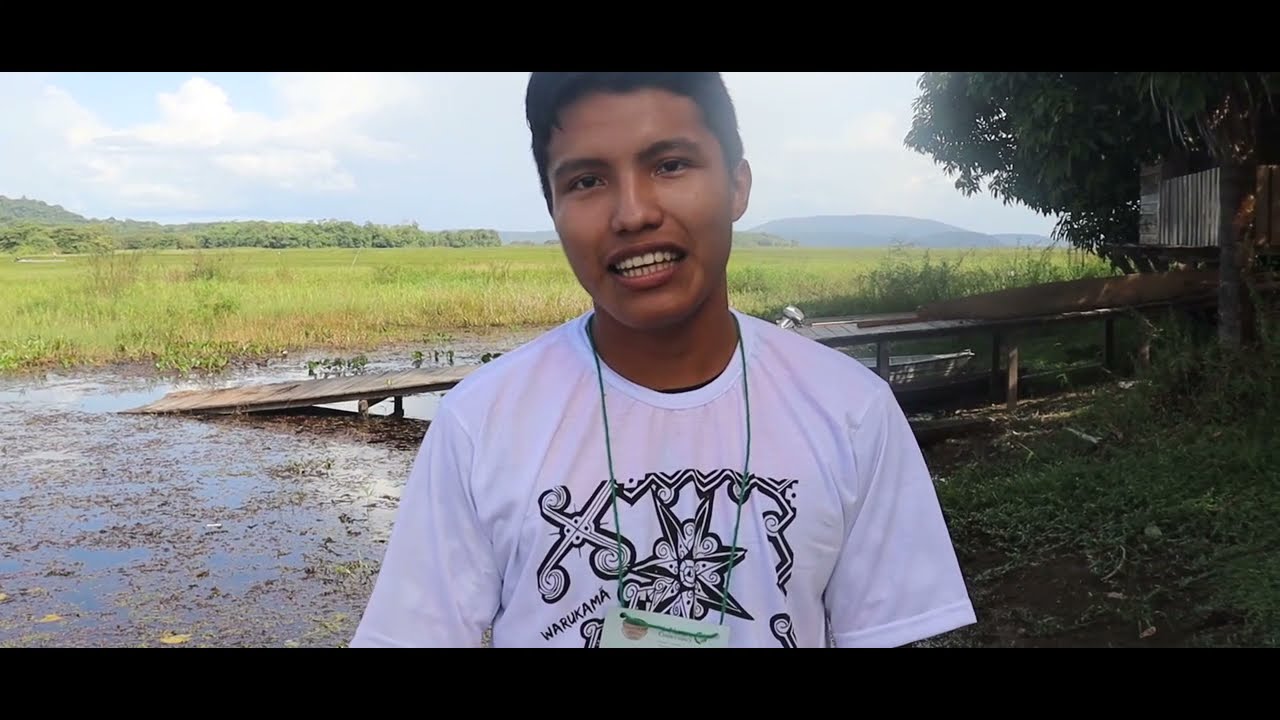 Oficina de Serigrafia na aldeia Santa Isabel em Oiapoque