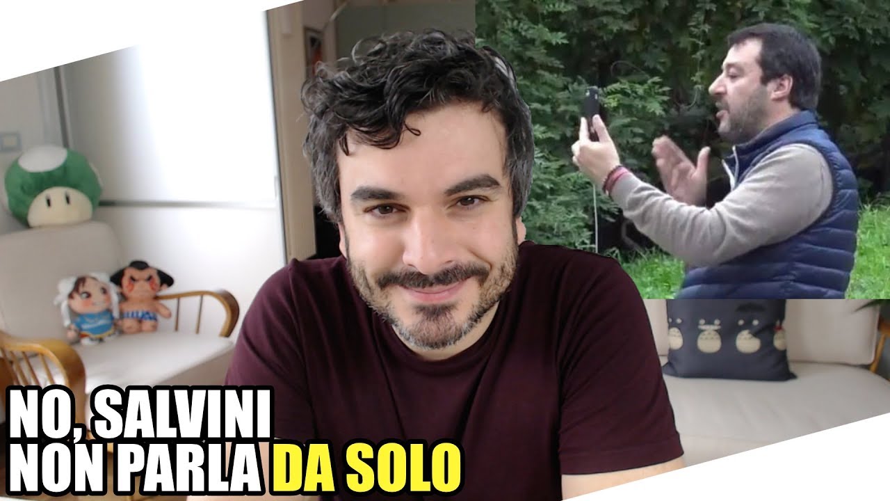 No, Salvini non parla da solo
