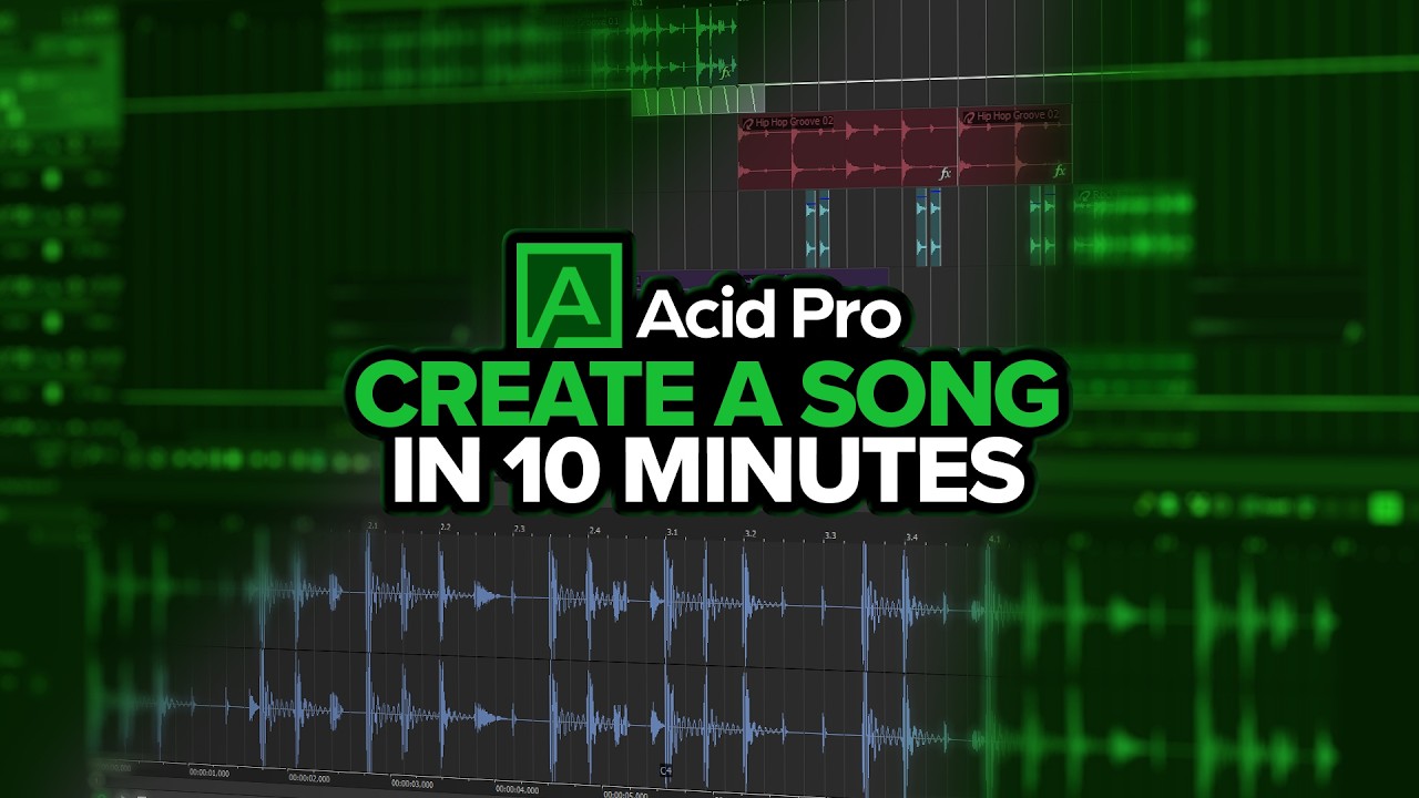 Fastest Way to Create a Song in Acid Pro in 10 Minutes