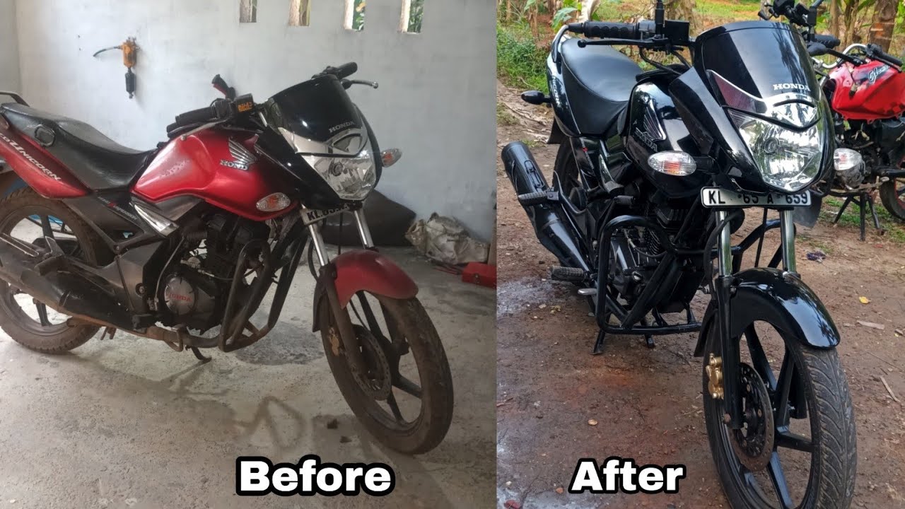HONDA UNICORN COLOUR CHANGING RESTORE