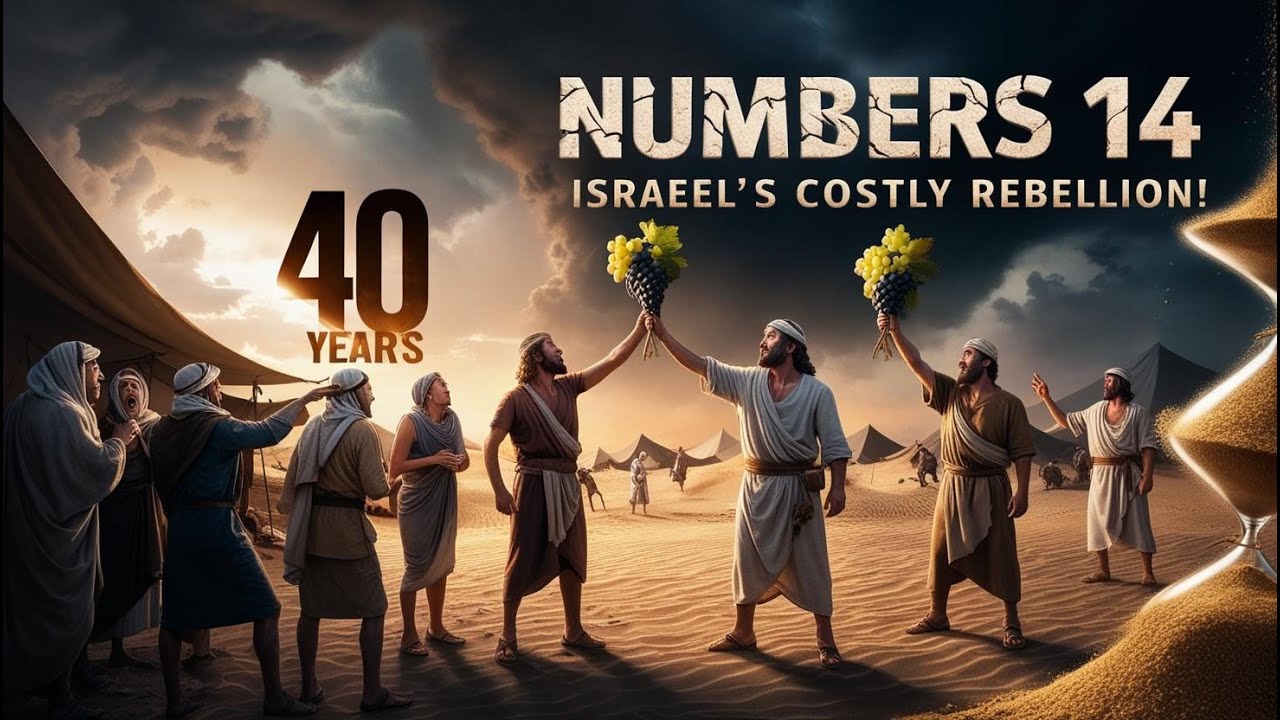 Numbers 14: Israel's REBELLION That Cost 40 Years in the Wilderness! (Warning for Christians Today)