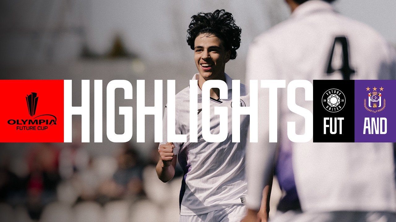 4 games, 4 wins 🇧🇪 | Highlights Future United - RSC Anderlecht | Olympia Future Cup 2026
