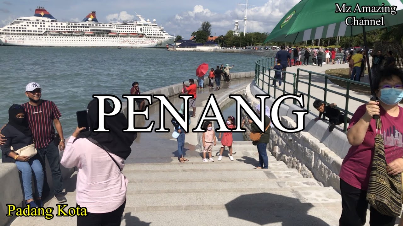 Padang Kota Lama 2022 Kini Berwajah Baru | Walking Around Padang Kota Penang