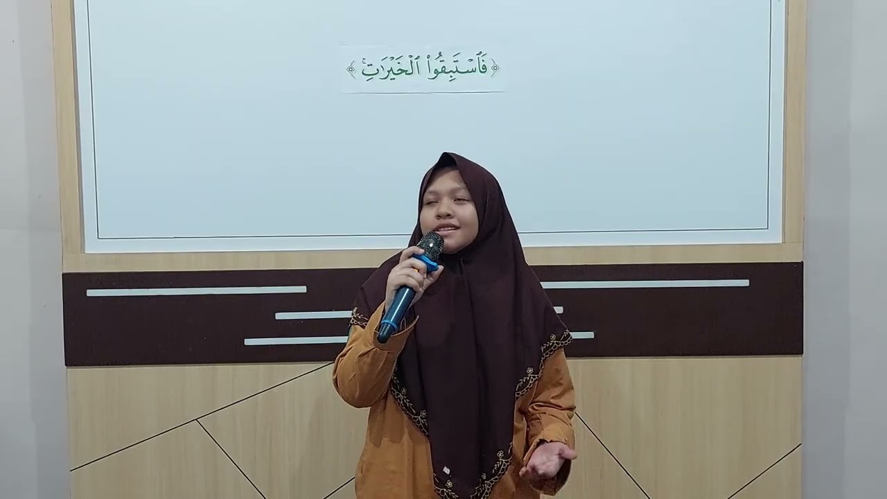 FAZA 'ULYA MUMTAZAH SING A SONG