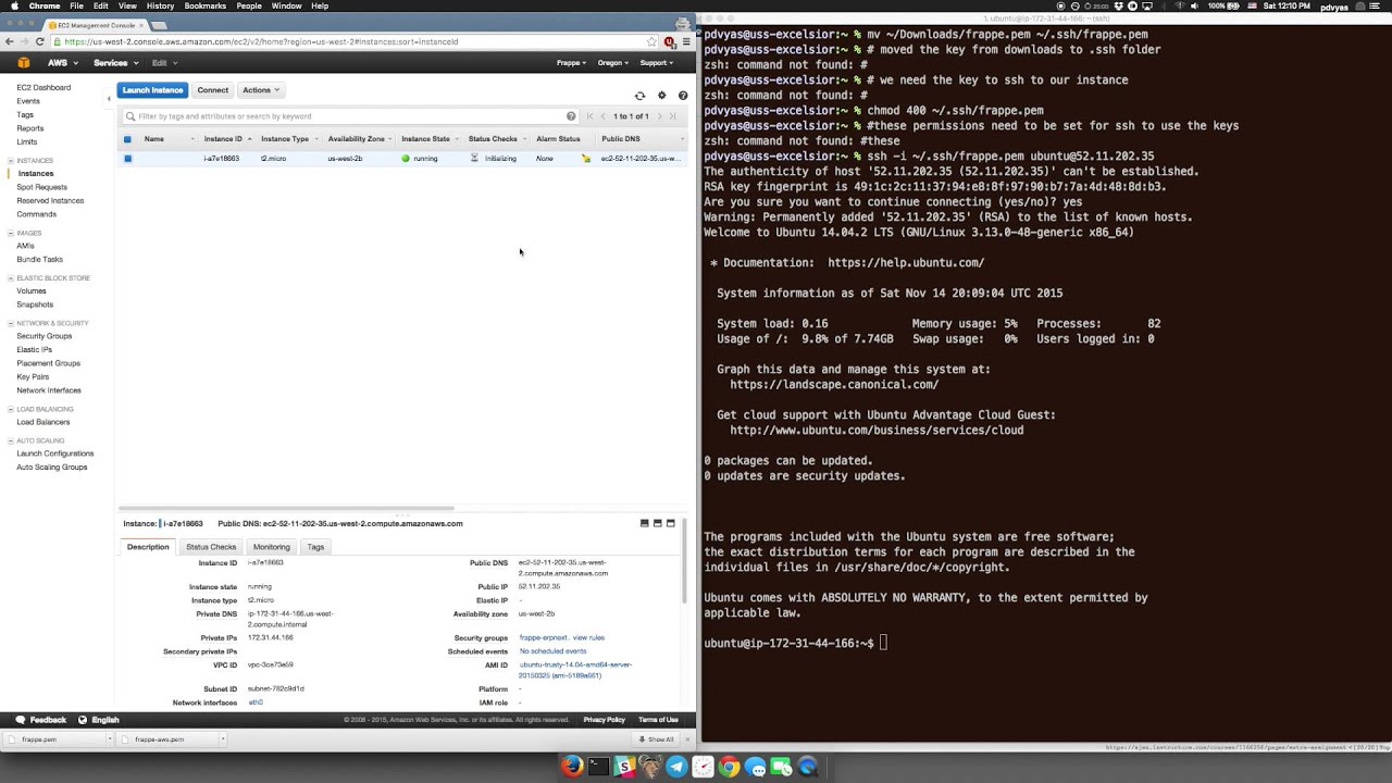 ERPNext Installation on AWS