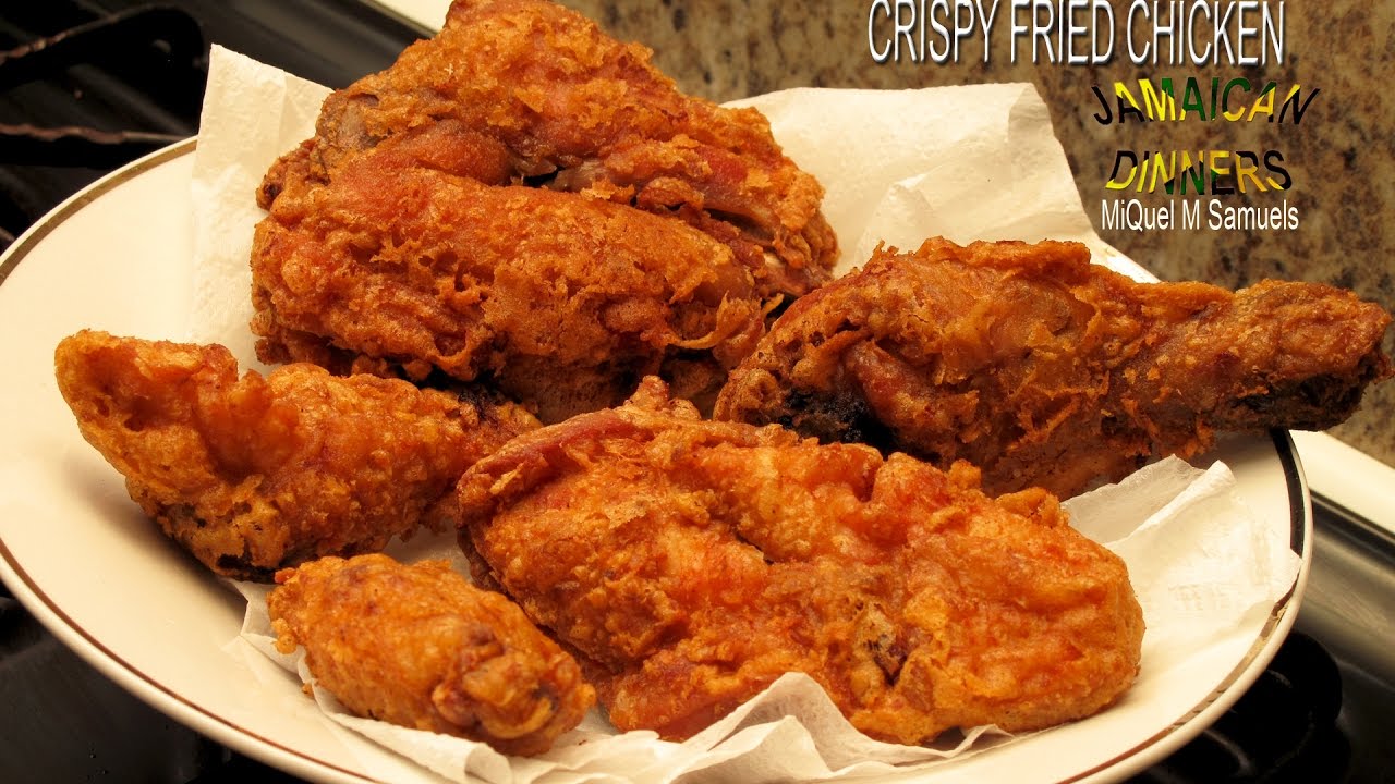 CRISPY FRIED CHICKEN PARTS recipe