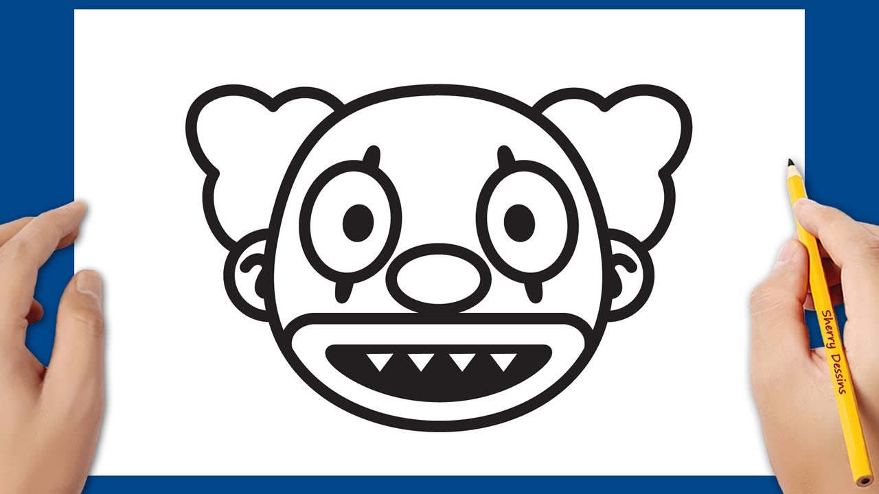 Comment dessiner un clown maléfique