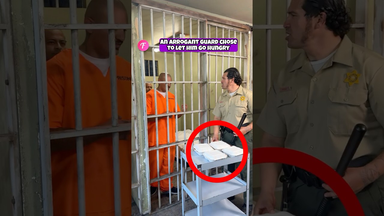 Kindness in Prison 🍽️ Heartwarming Meal Sharing #kindness #prison #shorts