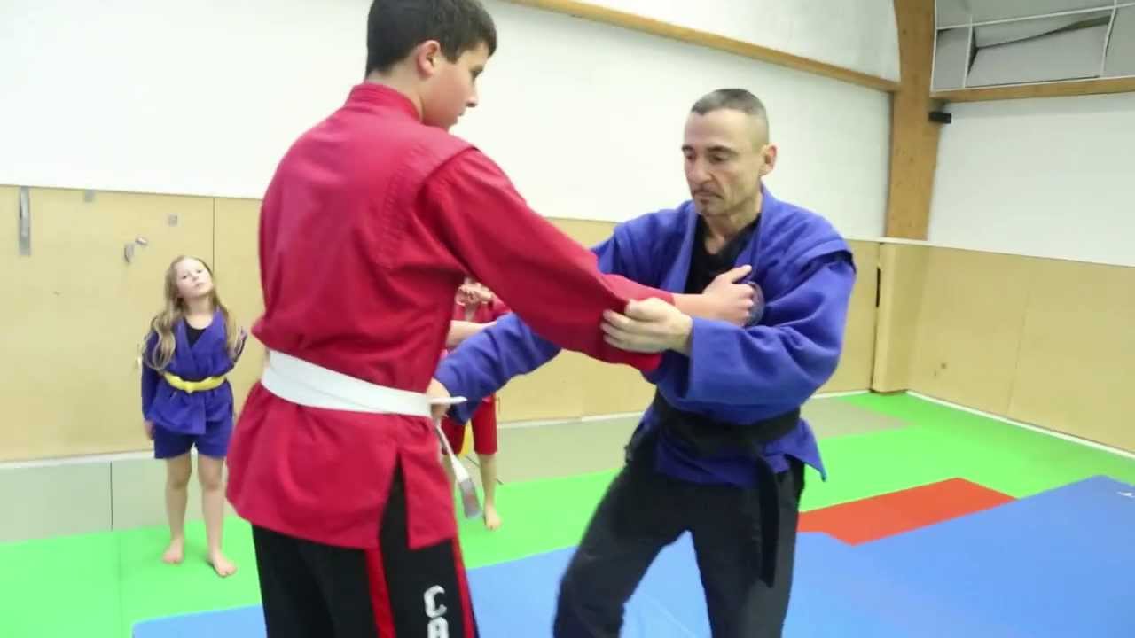Cours de sambo avec Bernard Bordas - Le monde des arts martiaux