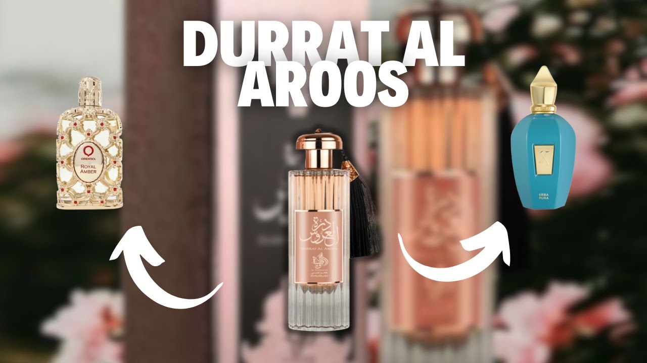 RESENHA DO PERFUME DURRAT AL AROOS, PERFUME ÁRABE FEMININO QUE SE ASSEMELHA AO ERBA PURA DA XERJOFF!