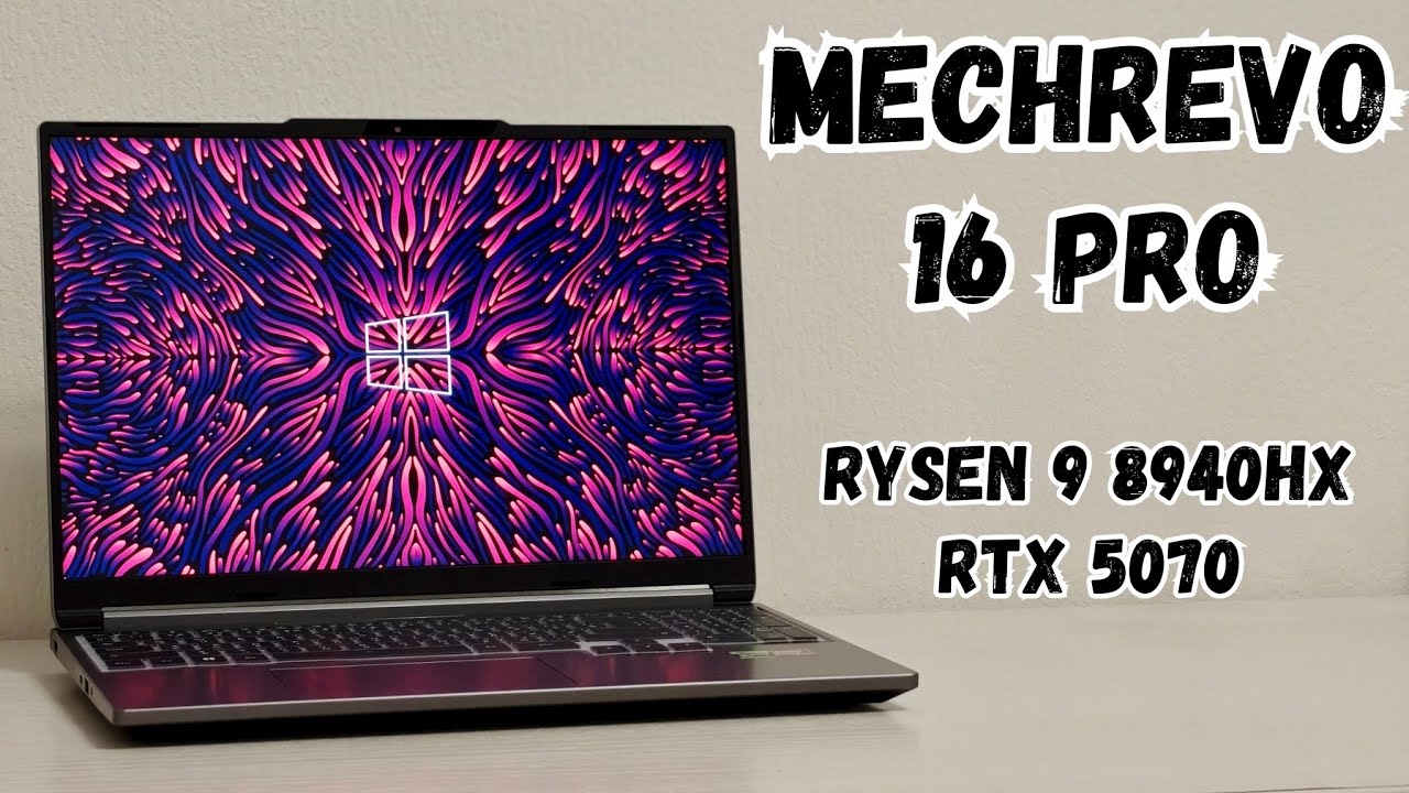 Мой новый ноутбук - распаковка Mechrevo 16 Pro за 100К из Китая