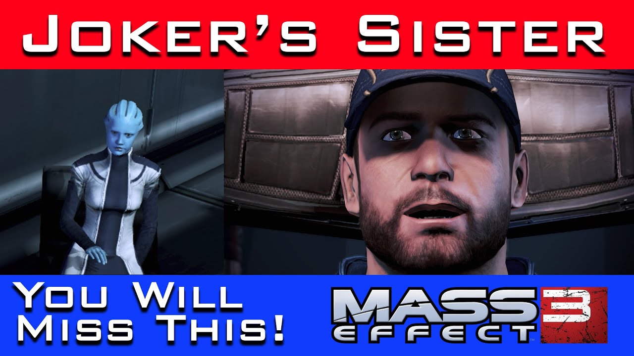 This Asari DID WHAT to JOKER'S SISTER??? (Secrets of Mass Effect 3)