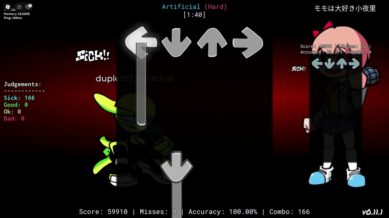 Artificial (Hard) PFC (100 ACC) in MMM