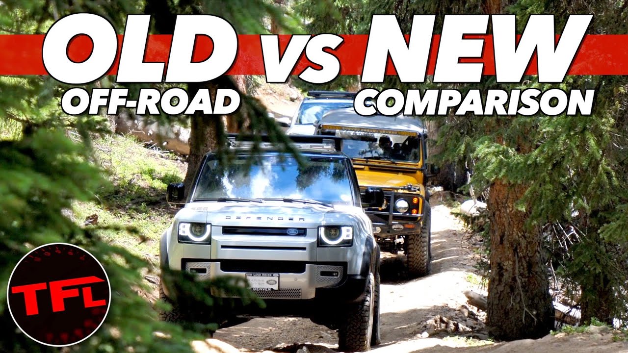 Сможет ли новый Land Rover Defender 2020 года конкурировать со старым Defender на сложном бездоро...