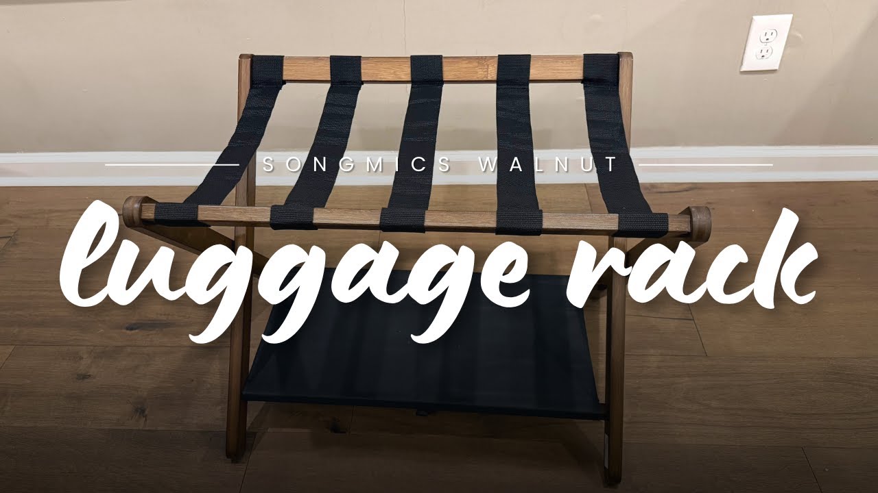 Game-Changer for Guest Rooms! 🧳 SONGMICS Luggage Rack