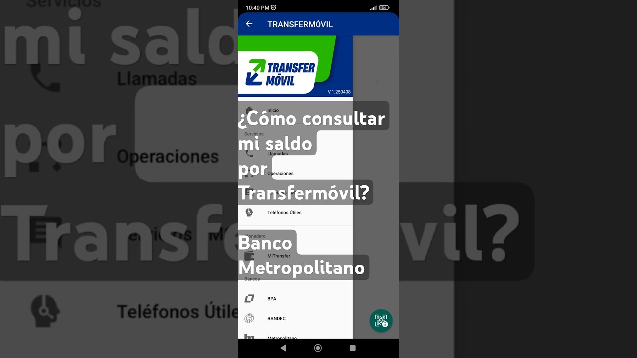 🇨🇺 &bull; 👉 &iquest;C&oacute;mo consultar mi saldo por Transferm&oacute;vil? #cuba #banmet #bancometro #transfermovil #shorts